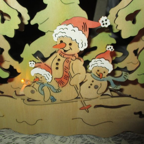 German Collectable Wooden Christmas Tree - Picture 9 of 11